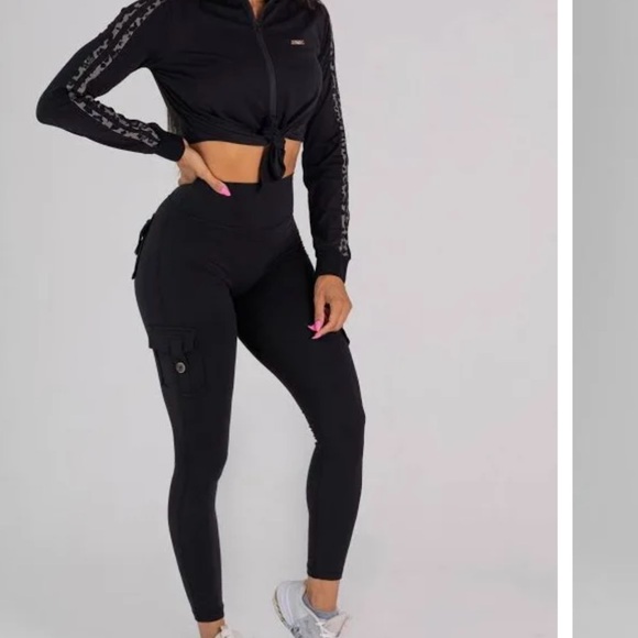 pocket legging Noireblanc - Picture 8 of 10